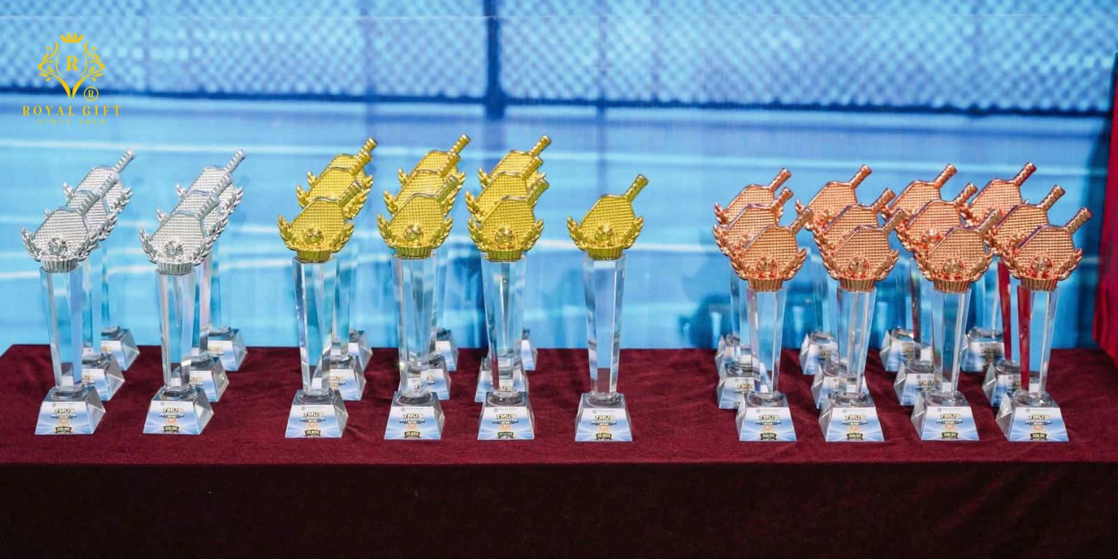 Royal Gift đồng thành cùng giải giao lưu pickleball Đại học Thương Mại
