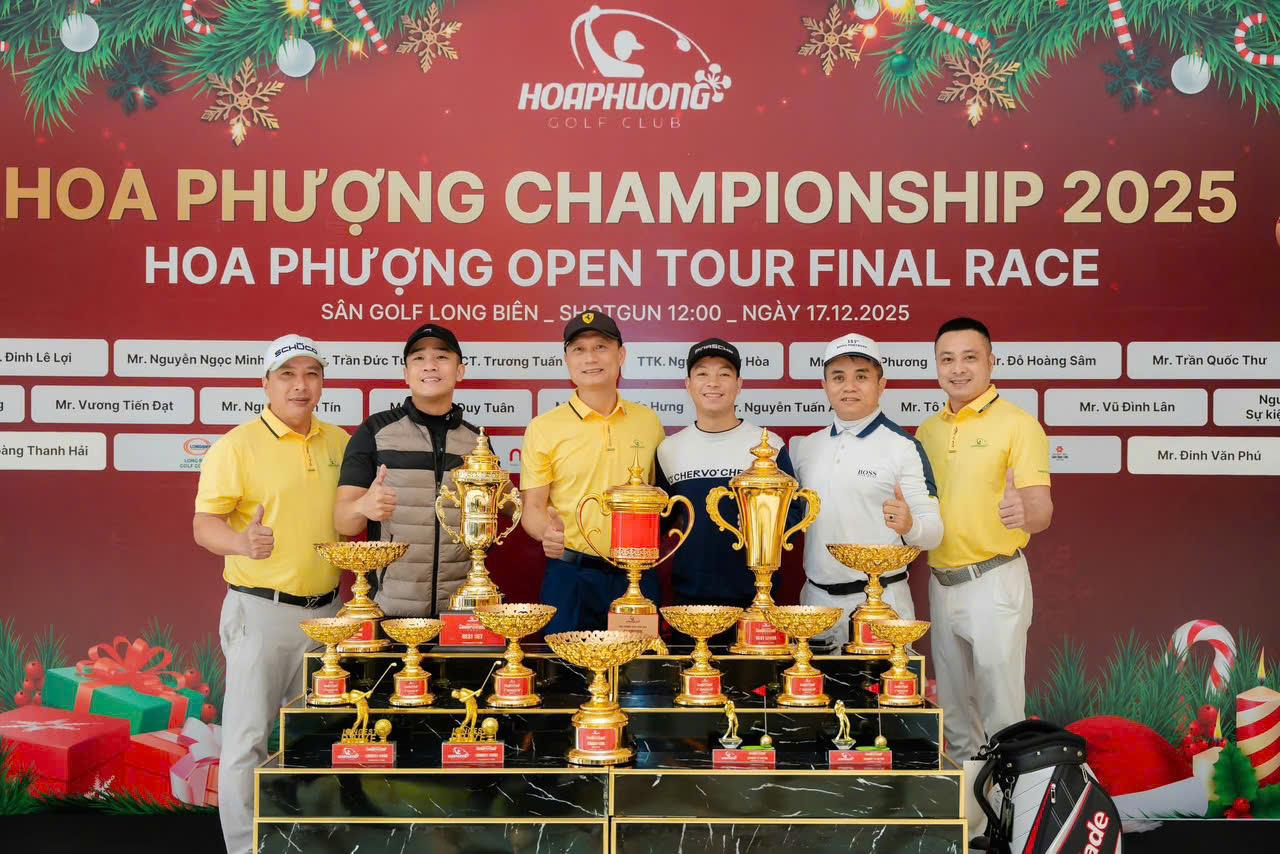 Tuyệt Tác Cup Golf Royal Gift Đồng Hành Cùng Giải Hoa Phượng Championship 2025
