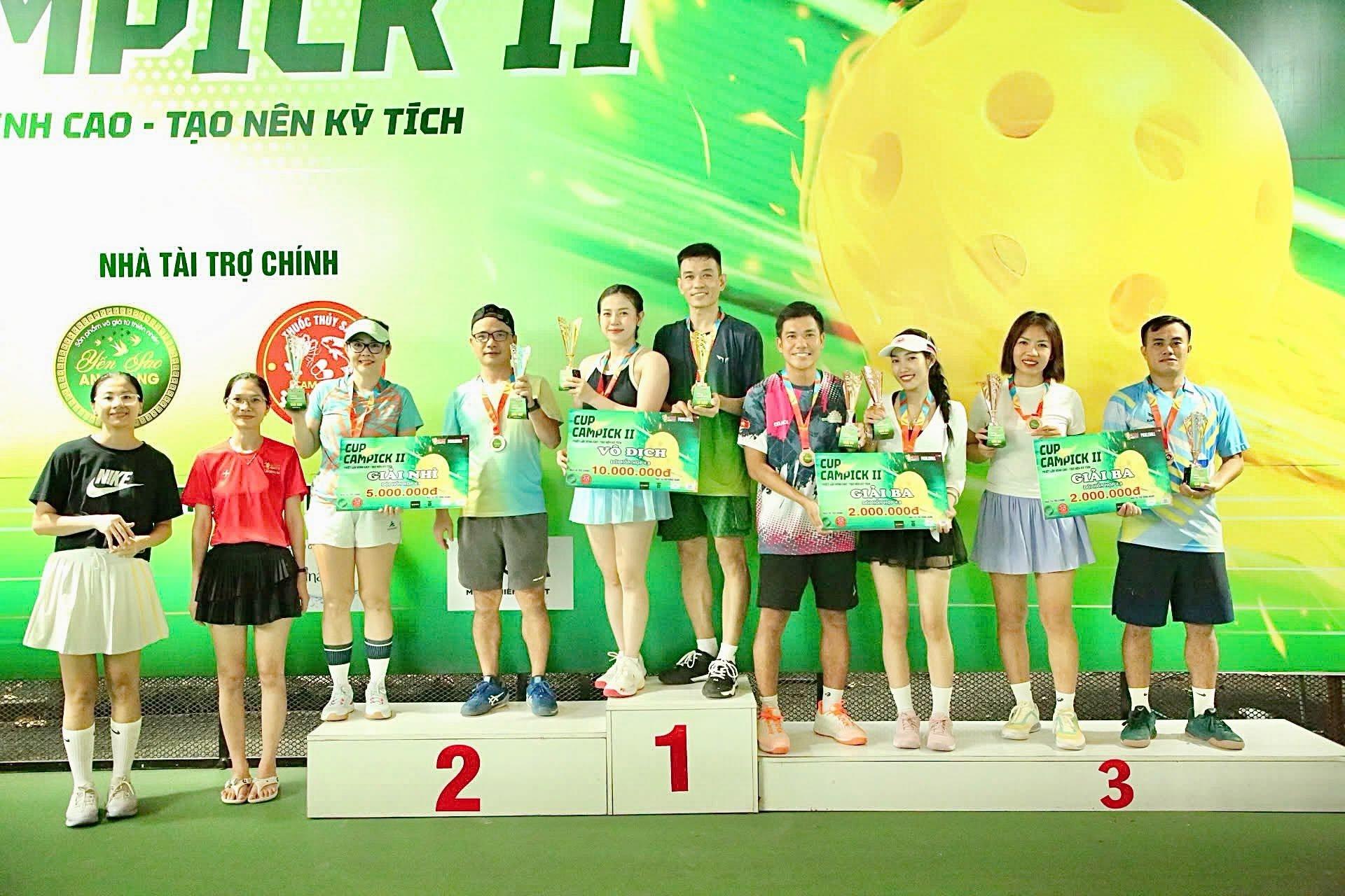 GIẢI ĐẤU CUP CAMPICKLEBALL II - DẤU ẤN THỂ THAO ĐẲNG CẤP CÙNG ROYAL GIFT