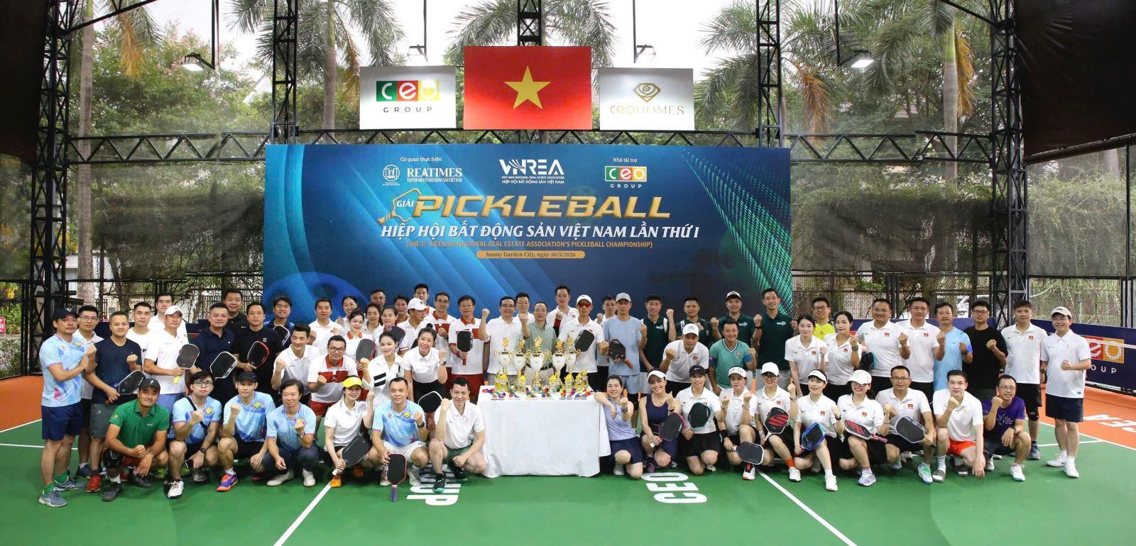 Cúp Giải Pickleball Hiệp hội Bất động sản Việt Nam lần thứ I