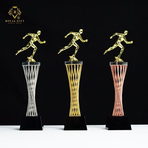 CÚP ĐIỀN KINH KIM LOẠI VÀNG BẠC ĐỒNG – HGCM121