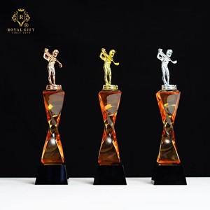 CÚP GOLF PHA LÊ CAM VÀNG BẠC ĐỒNG – HGCM98