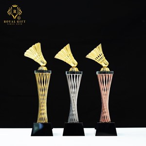 Cúp Pha Lê Cao Cấp Mẫu Cầu Lông - HGCM27
