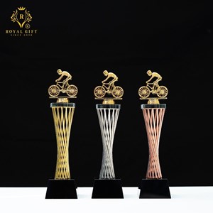 Cúp Pha Lê Cao Cấp Mẫu Xe Đạp - HGCM39